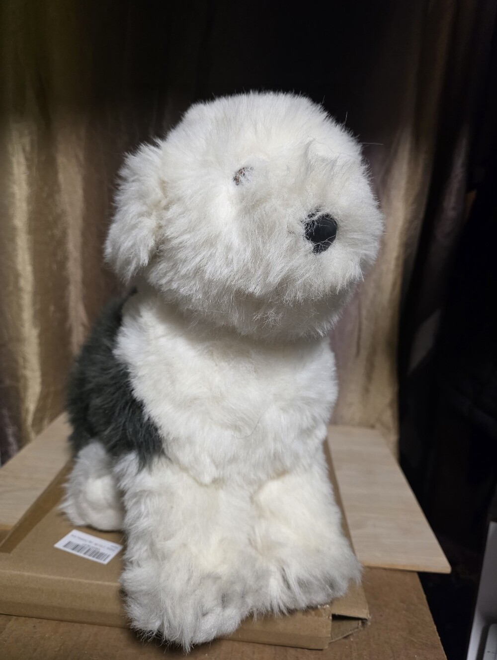 Avanti Applause Stuffed Animal English Sheepdog Plush 1985